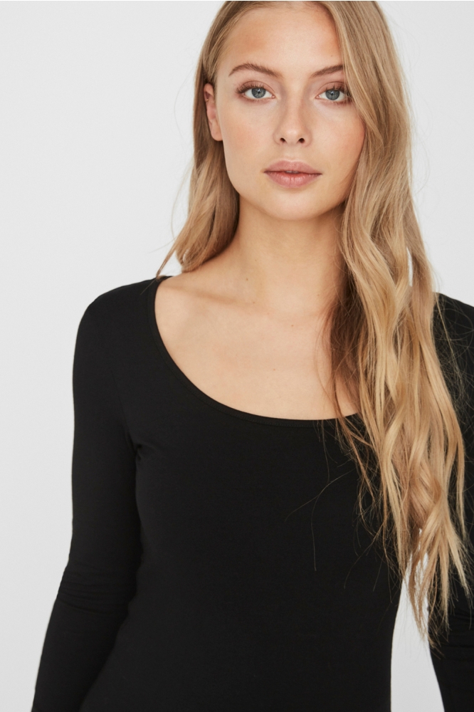 VMMAXI MY LS SOFT UNECK GA NOOS 10228809 BLACK
